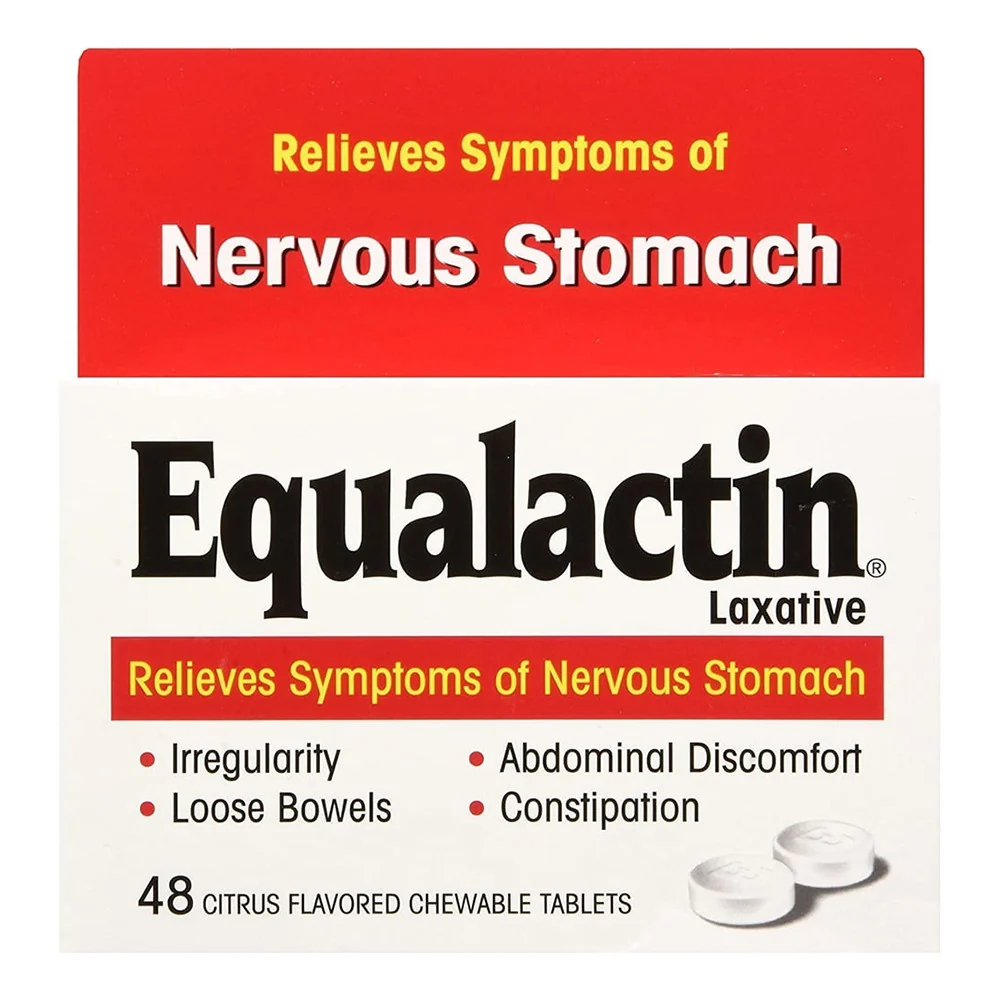 Effective Equalactin Citrus Flavored Chewable Tablets 48 Ea Top-Quality