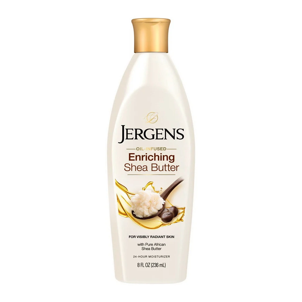 Minimalist Jergens Shea Butter Skin Enriching Moisturizer 8 Oz Crafted