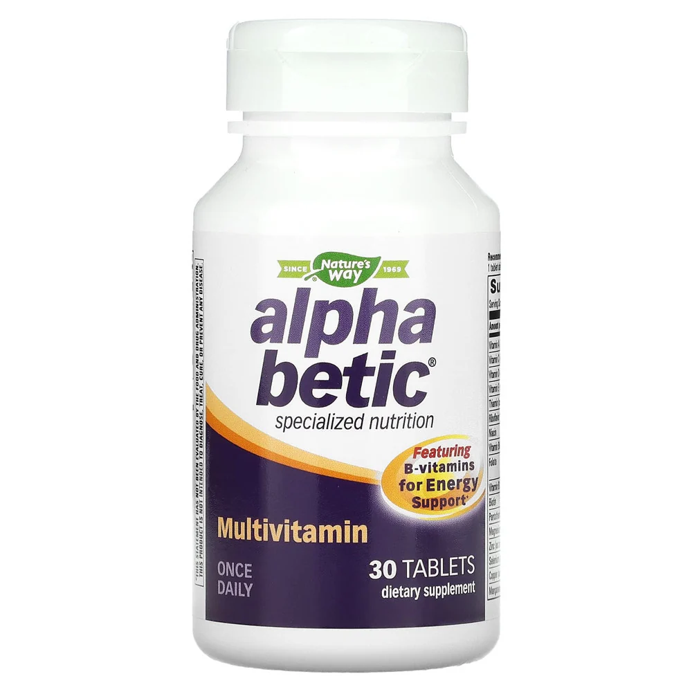 Next-Generation Alpha Betic Plus Extended Energy Multivitamin Tablets - 30 Ea Healthy