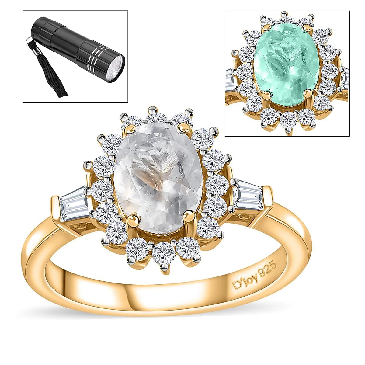 Functional HomeJewelryRingsHalo Rings 7727124 Easy-to-Use