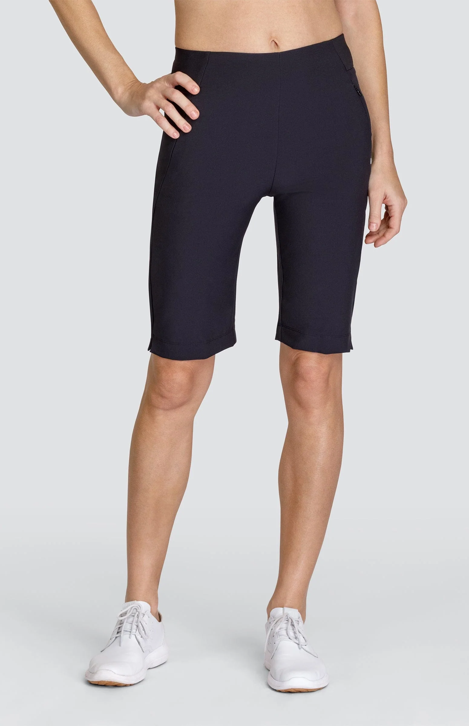Contemporary Tailored 21 Short - Onyx Black Smart