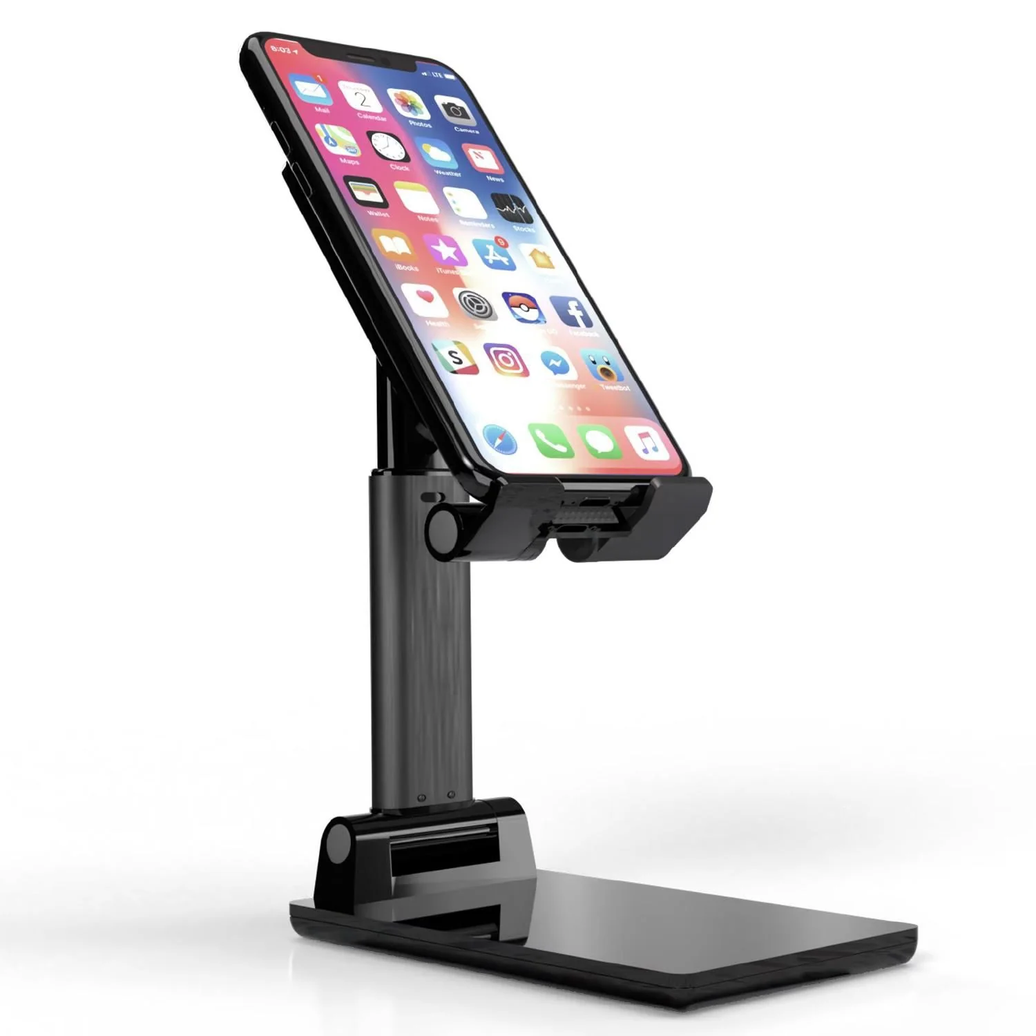Breathable Premier Foldable Smartphone and Tablet Stand Your Portable Device Companion Refined