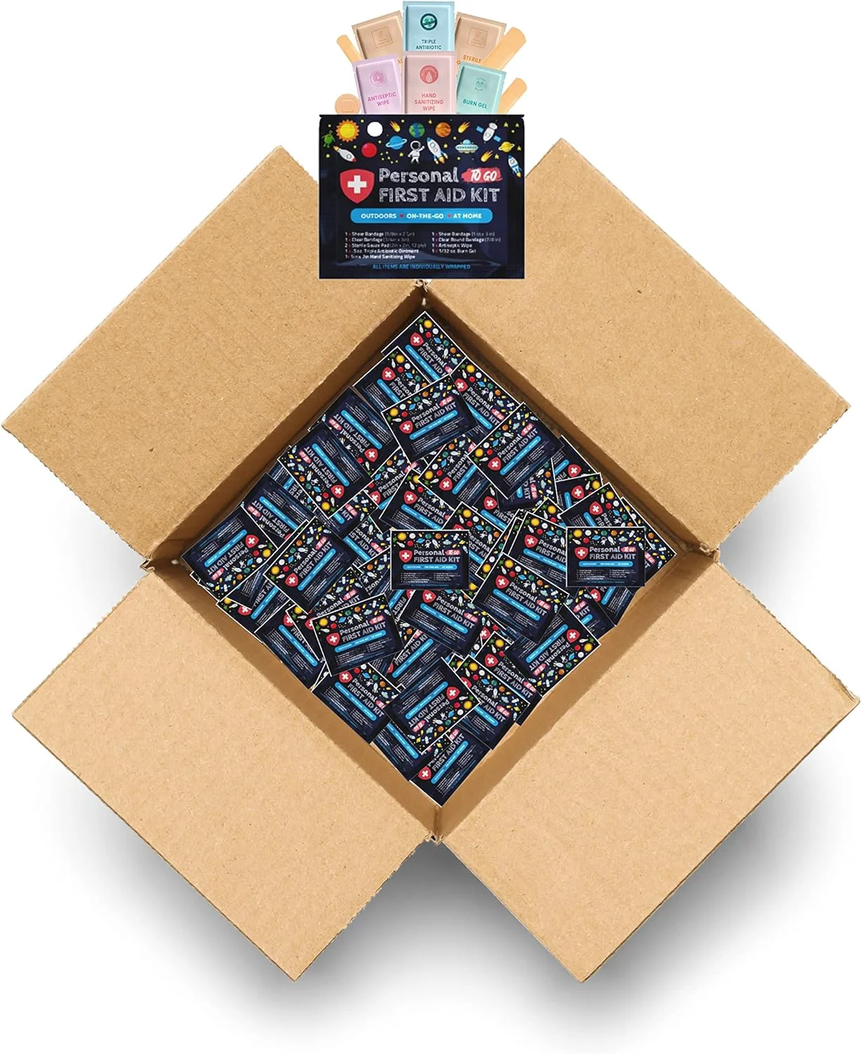 Specialty Personal First Aid Case of 80 Space Carefully Designed