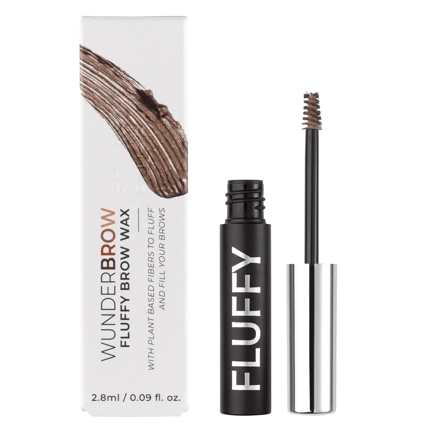 Proven Wunderbrow Fluffy Fibre Brow Wax Brunette Solid