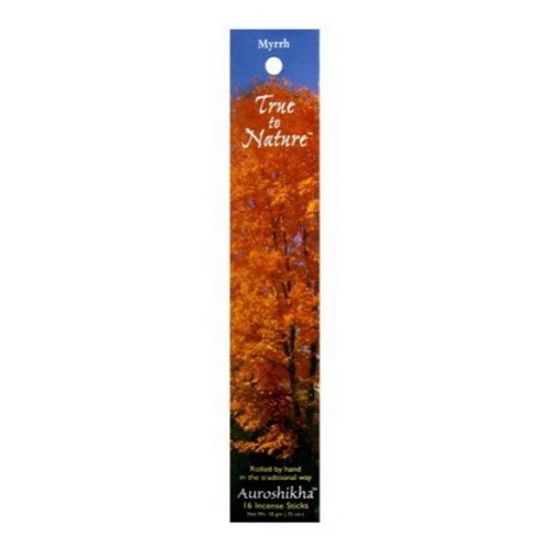 Unique Auroshikha True To Nature Myrrh Incense Sticks - 10 Gm High-Grade