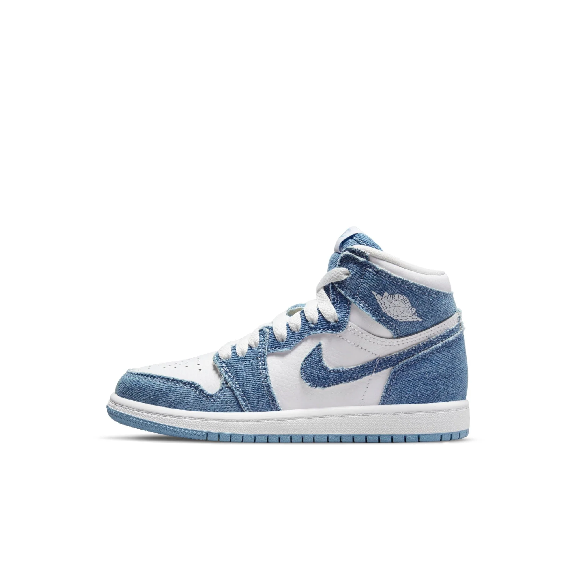 Carefully Designed Air Jordan Preschool Retro 1 High Og 'Denim' Ps Ps Fast