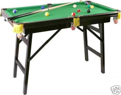 Consistent 44 Minature Foldable Leg Billiard Pool Table Practical