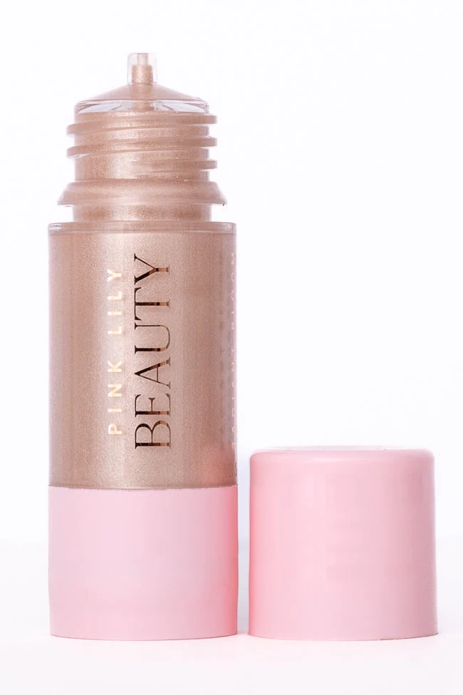 Original Design Pink Lily Beauty Radiant Bloom Eyeshadow Drops - Gilded Glow Reliable