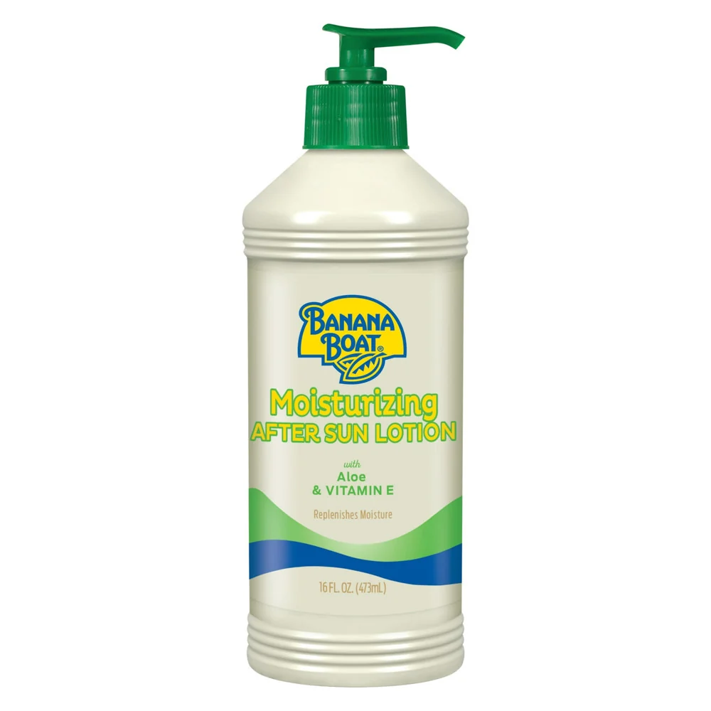 Soft Banana Boat Moisturizing Aloe After Sun Lotion 16 Oz Organic