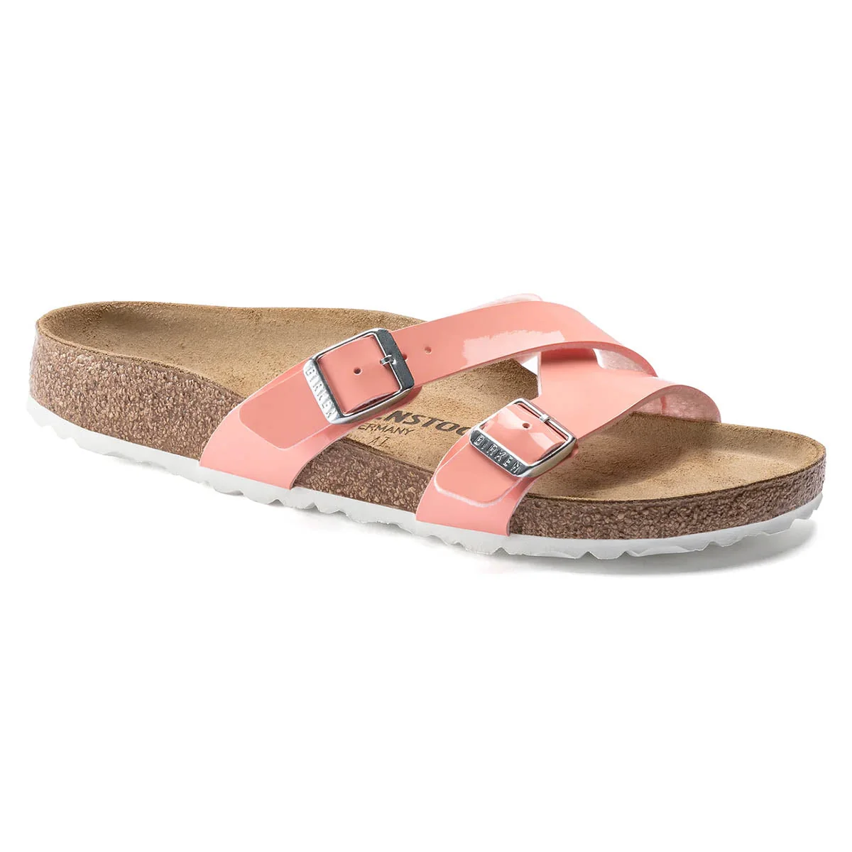 Specialty Birkenstock Women's Yao Patent Birko-Flor Patent Sandals Functional