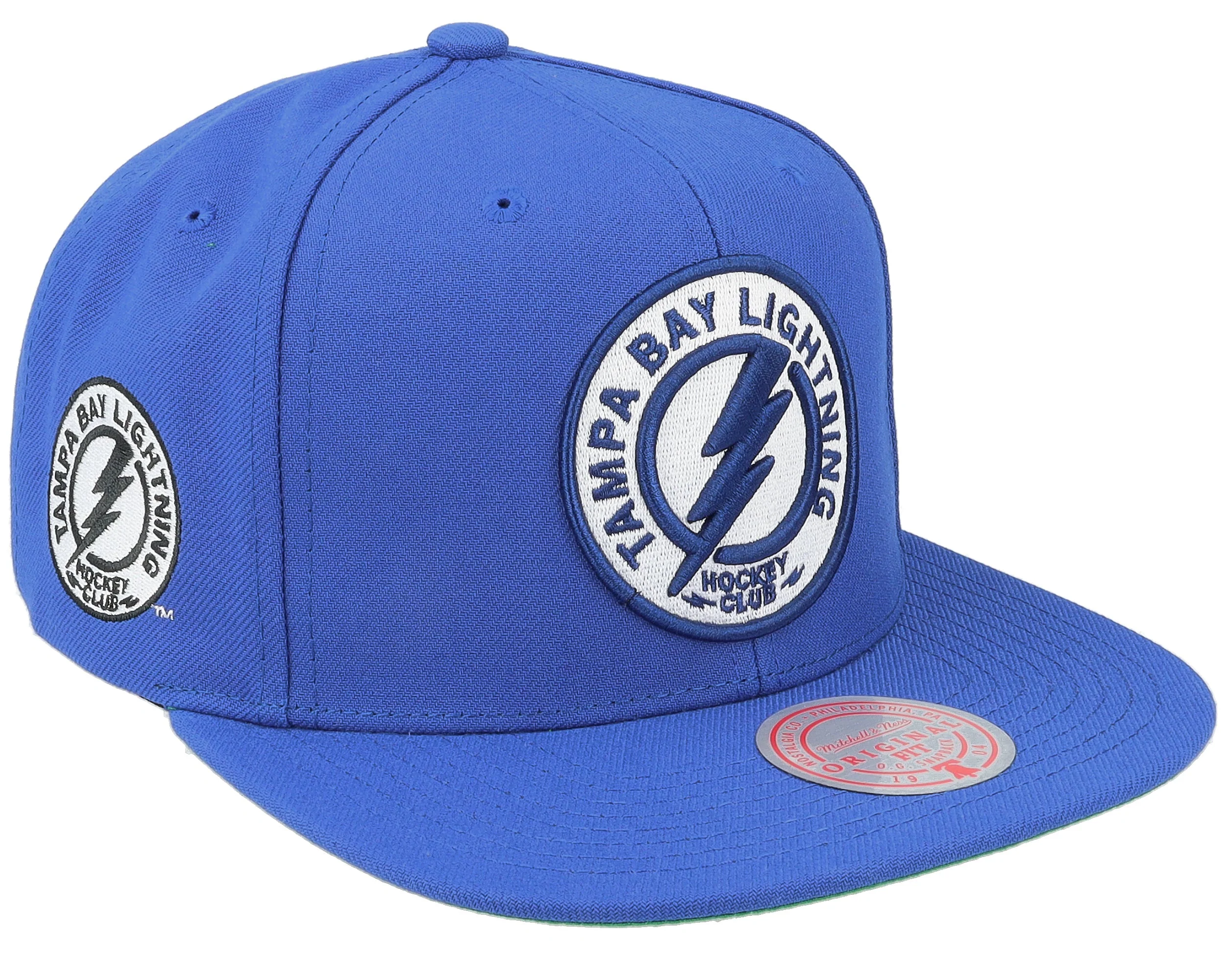 Comfortable Mitchell Ness Men's NHL Alternate Flip Snapback Lightning Snapback Caps Smooth