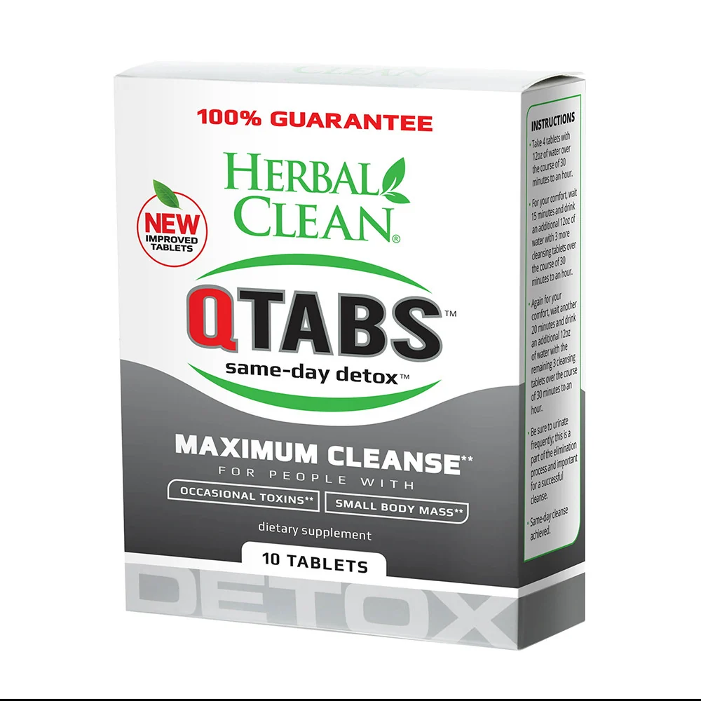 Dependable Herbal Clean Quick Tabs Maximum Cleanse 10 Ea Luxury