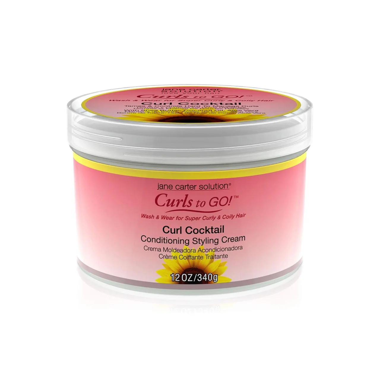 Prestigious Jane Carter Curls to Go Curl Cocktail Conditioning Styling Cream 12 oz Expertly Made