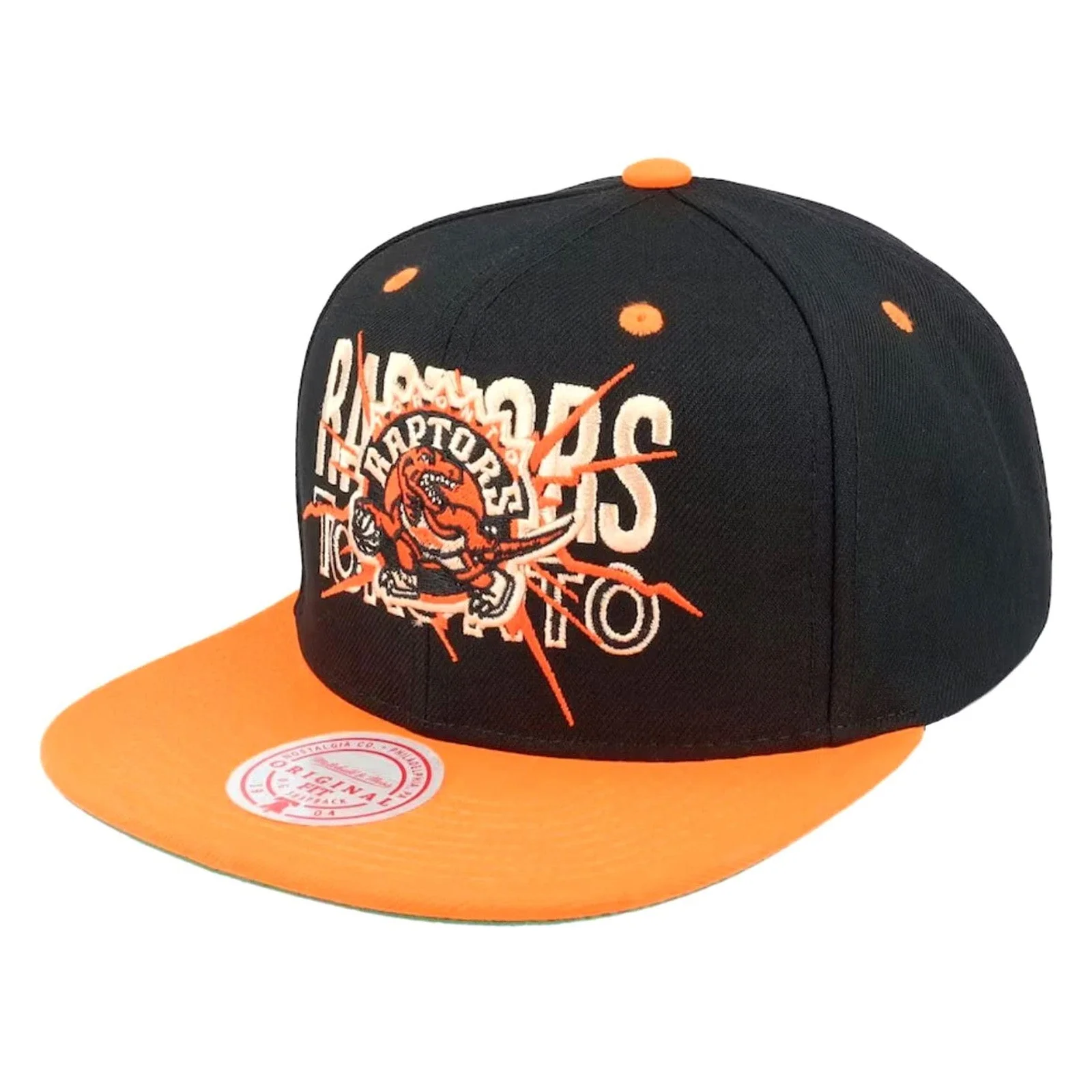 Refined Mitchell Ness Men's NBA Toronto Raptors Shattered Snapback Hats Reliable