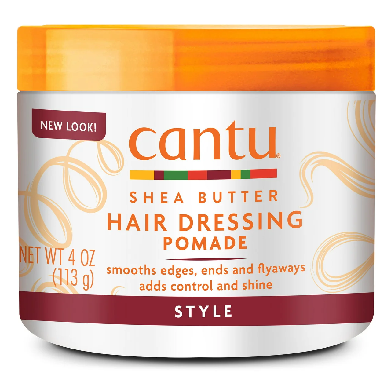 Recyclable Cantu Shea Butter Hair Dressing Pomade Moisturizing Formula For All Hair Types 4 oz Lightweight
