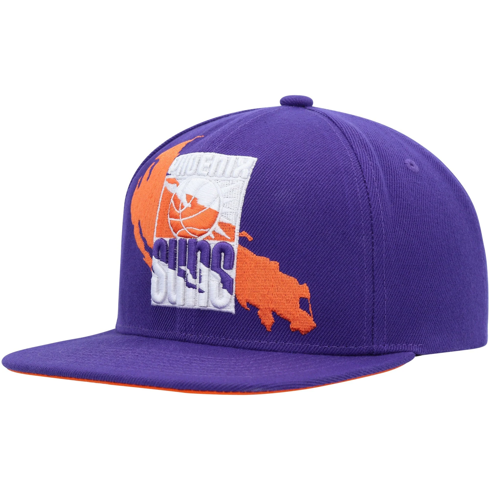 Soft Mitchell Ness Men's NBA Paint By Number Snapback Hwc Suns Snapback Caps Optimized