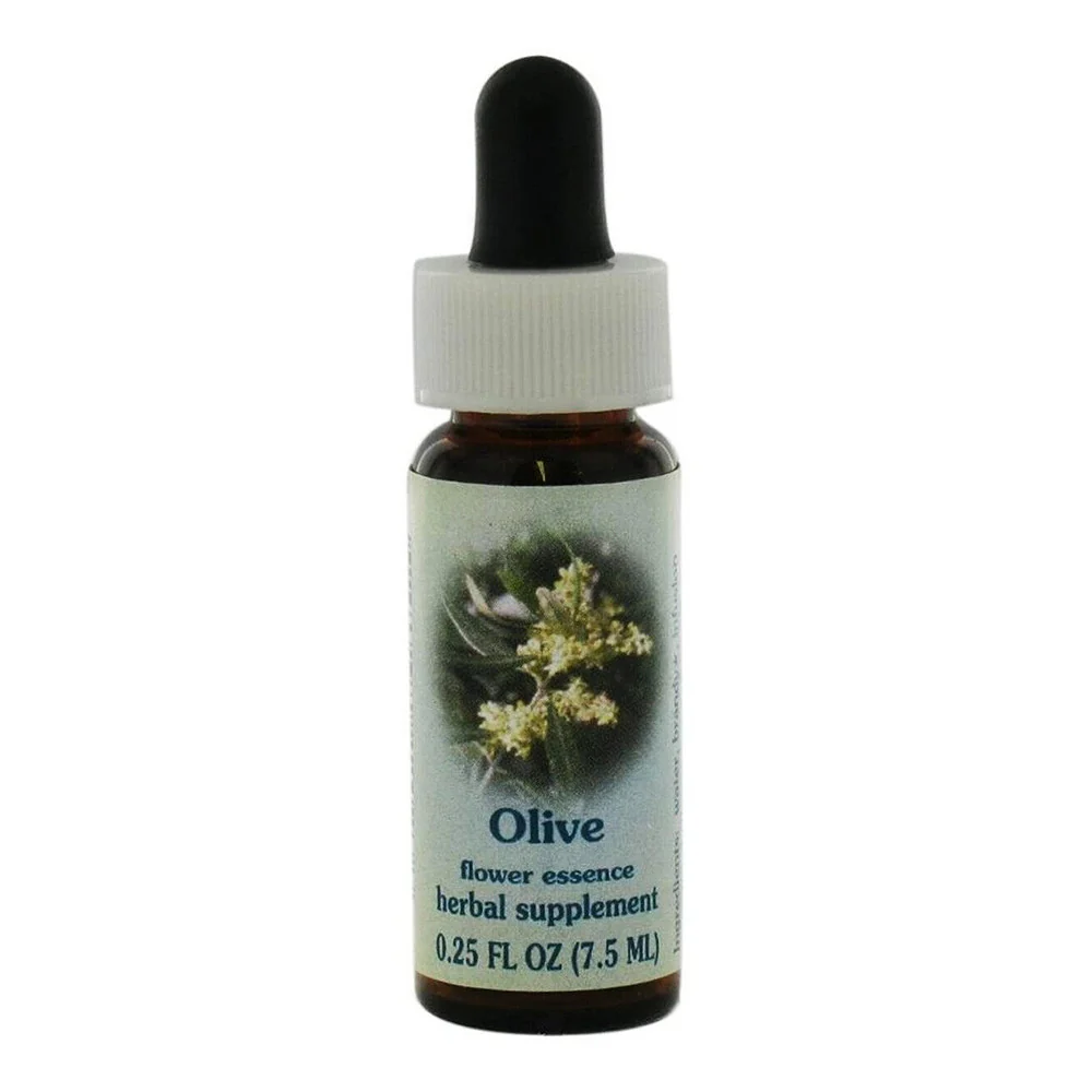 High-Quality Flower Essence Services Olive Supplement Dropper 0.25 Oz Prestigious