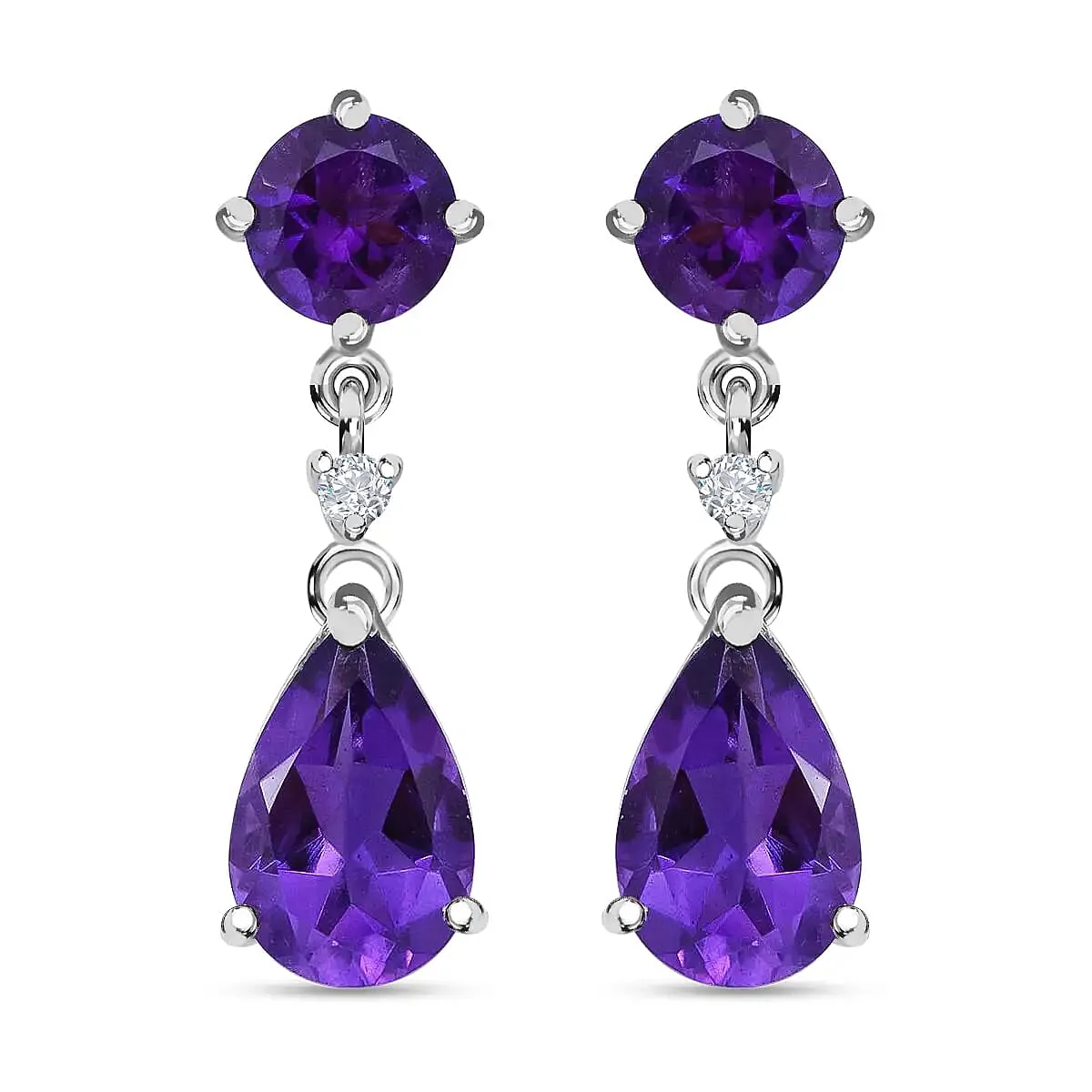 Contemporary HomeJewelryEarringsDrop 7232076 Pure