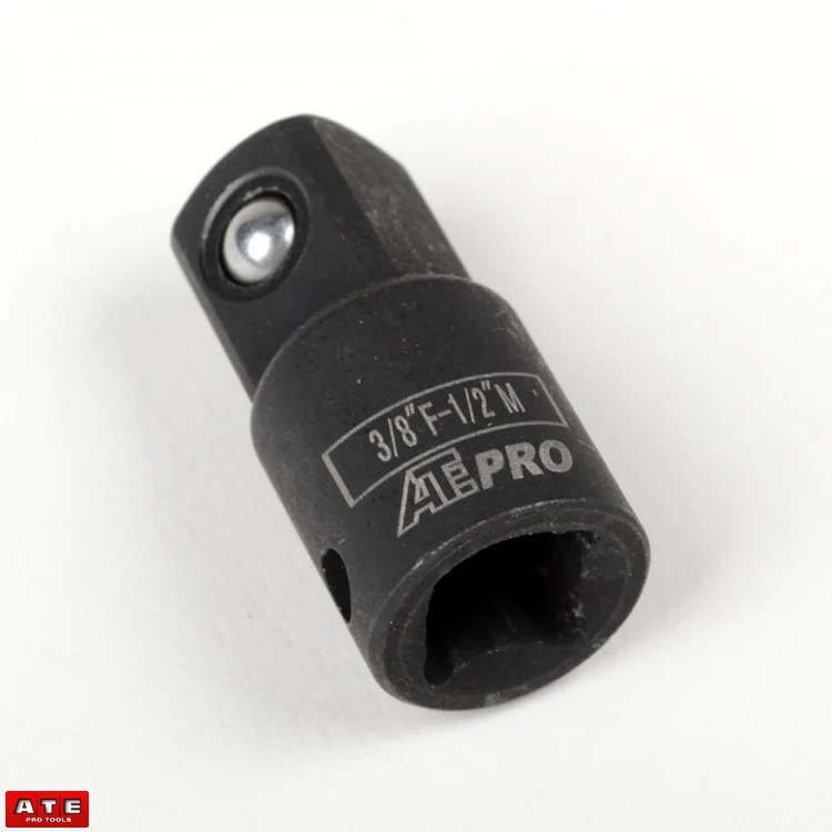 Luxury 3 8 to 1 2 Drive Black Impact Socket Adapter Reducer Tool Set Adapter Durable