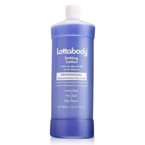 Elite Lottabody Setting Hair Lotion For Relax and Natural Hair 32 Oz Unique