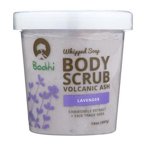Reusable Bodhi Whipped Lavender Body Scrub 14 Oz Eco-Friendly