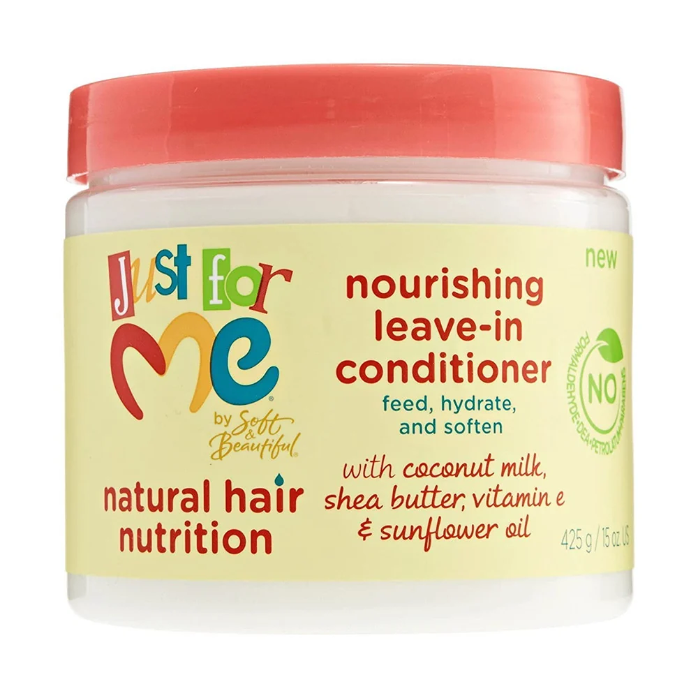 Trendy Just For Me Natural Hair Milk Nourishing Leave In Conditioner 15 Oz Minimalist