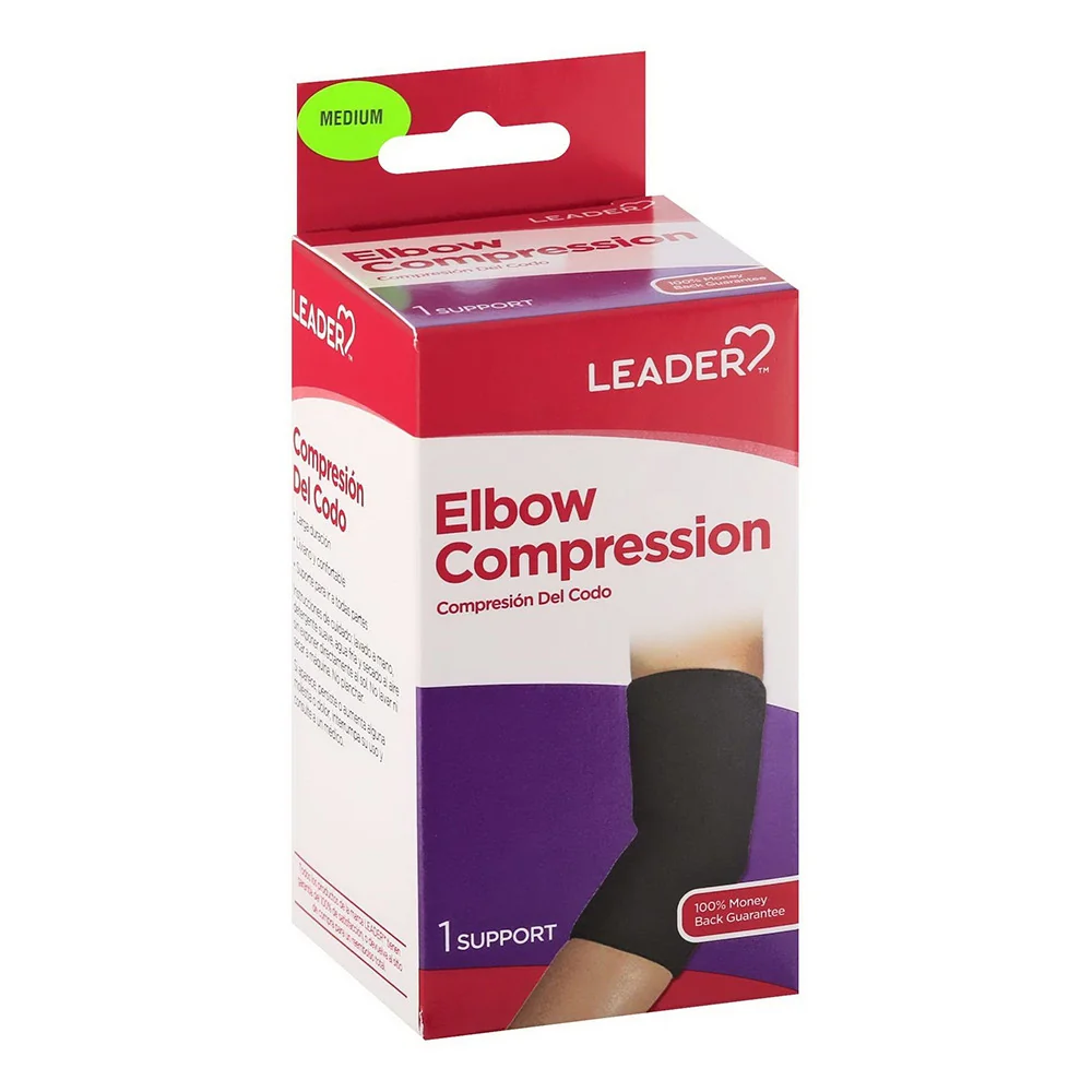 Advanced Leader Elbow Compression Medium 1 Ea Crafted
