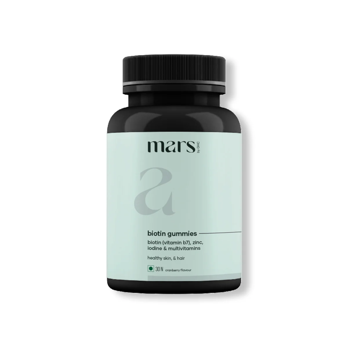 Classic Biotin Gummies for Hair with Zinc - 30 N Lightweight