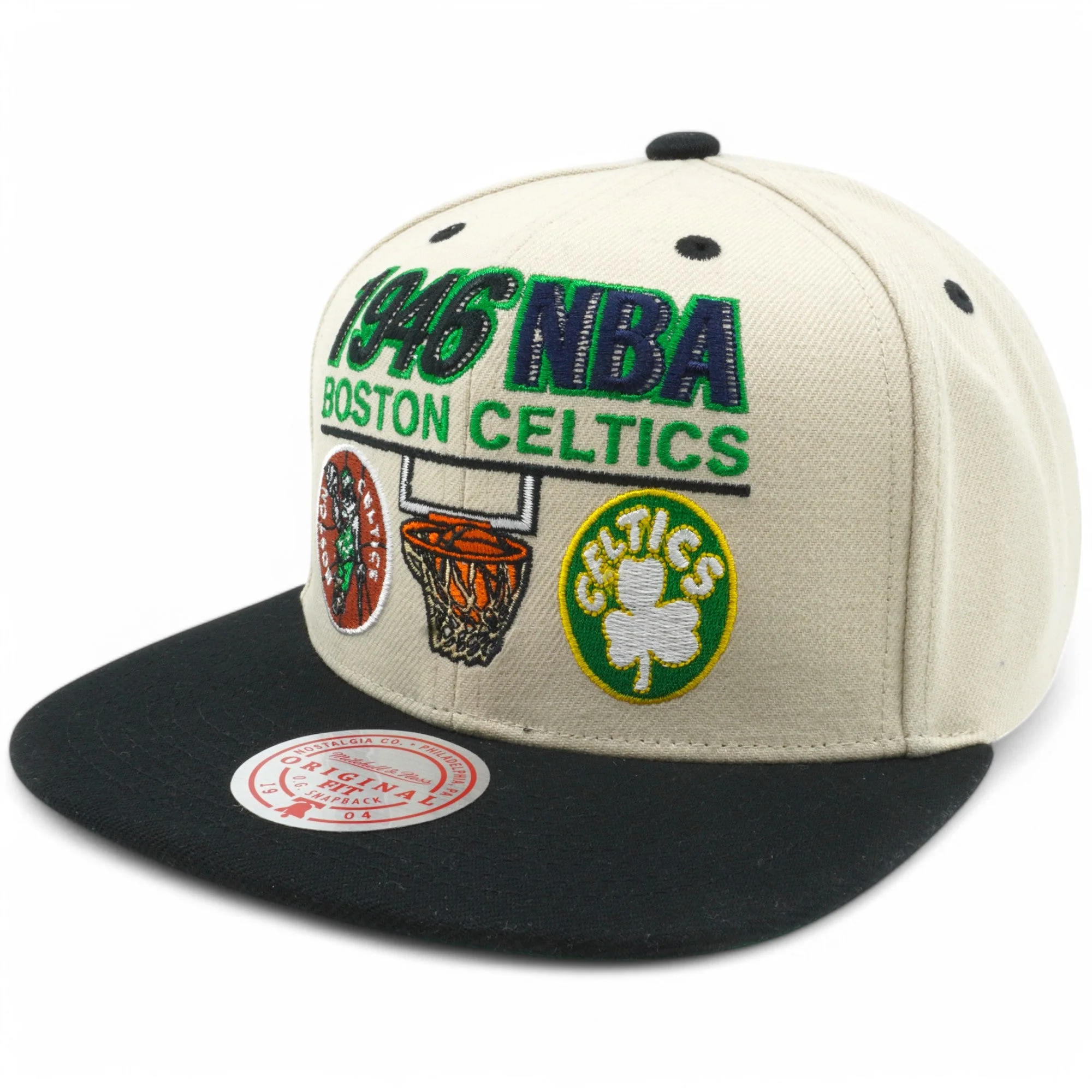 Fine Mitchell Ness Men's NBA First Of Many Snapback Hwc Celtics Snapback Caps Casual