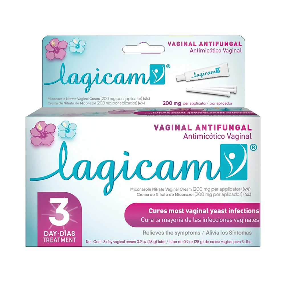 Top-Quality Lagicam Vaginal Antifungal 3 Day Treatment Cream 0.9 Oz Excellent