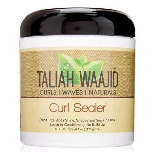 Organic Taliah Waajid Leave-In Conditioning Curl Sealer Hair Cream 6 Oz Verified