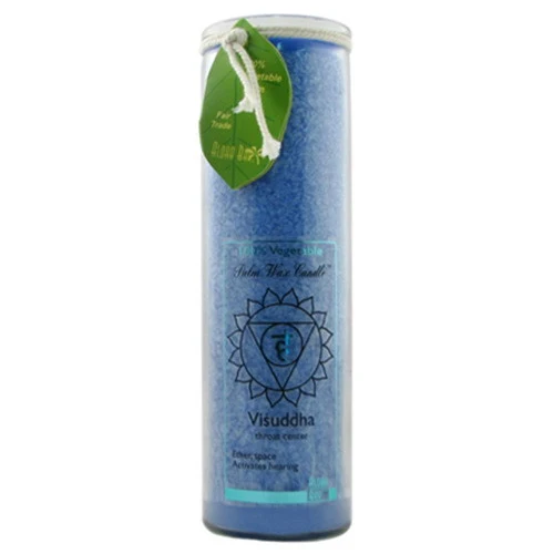 Elegant Aloha Bay Throat Center Visuddha Chakra Candle Jar - 17 Oz Original