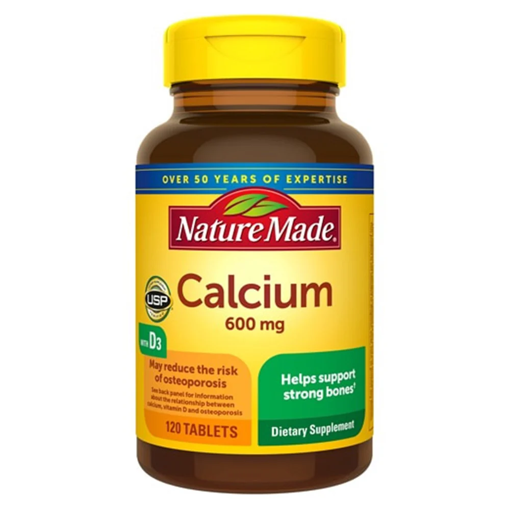 Artisan Nature Made Calcium 600Mg With Vitamin D 400 Iu Tablets - 120 Ea Genuine