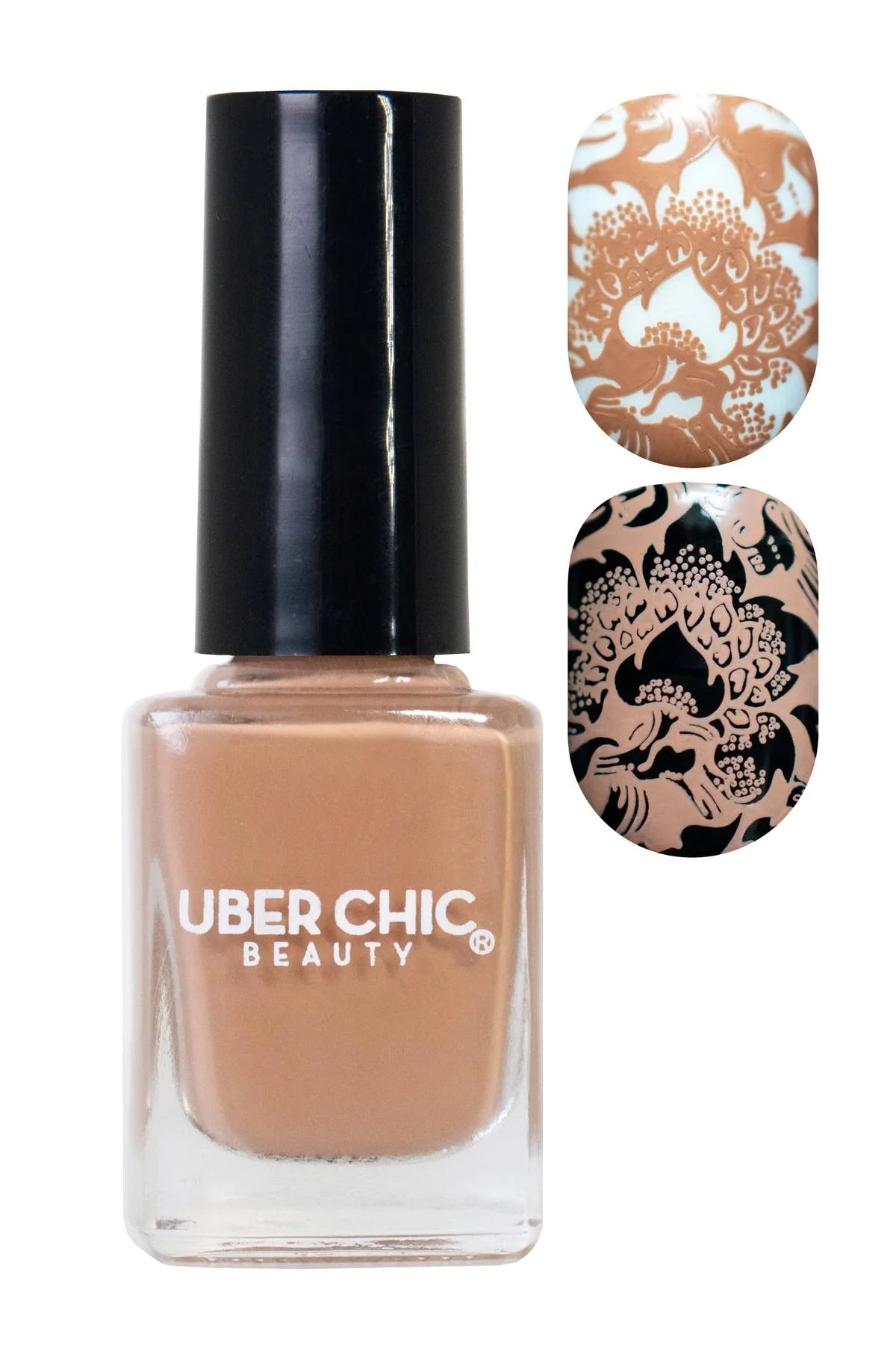 Crafted Mochaccino - Stamping Polish - Uber Chic 12ml Exclusive