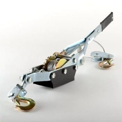 High-Performance 4 Ton Hand Come A Long Winch Power Puller Hoist Tool Pulling Pull Wire Cable Smart