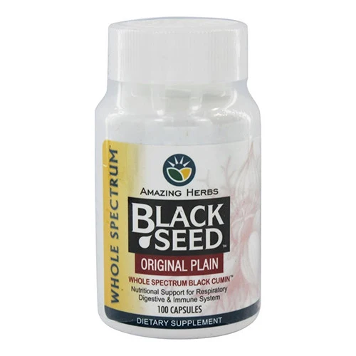 Practical Herbs Black Seed Plain 500 Mg Capsules 100 Ea Durable