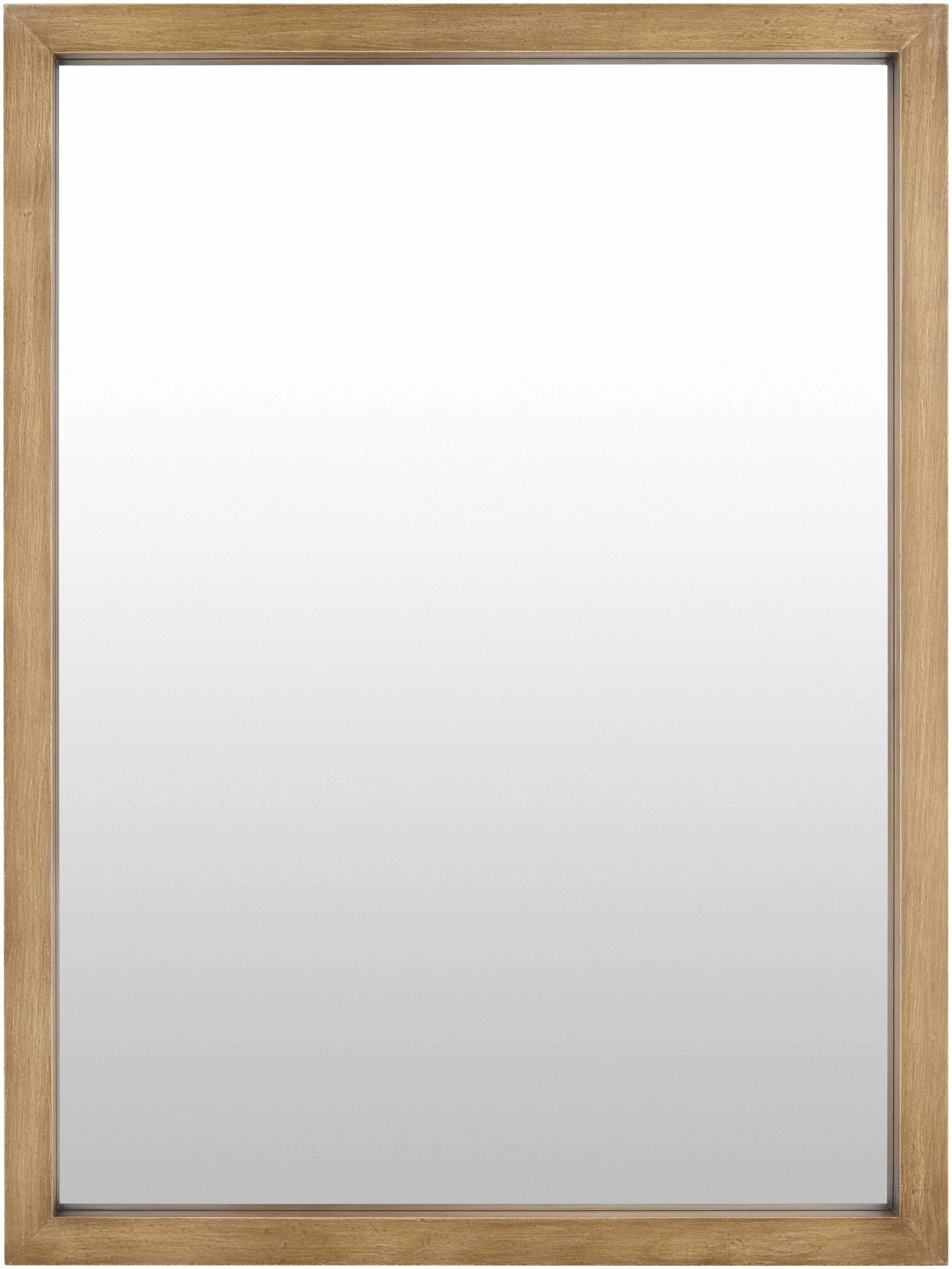 Premium Material Matagalpa Camel Accent Mirror Environmentally Friendly