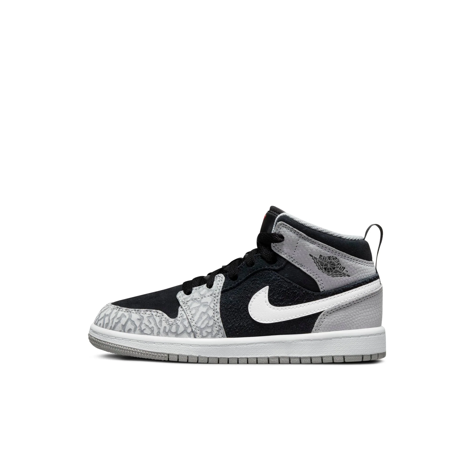 First-Class Air Jordan Preschool Retro 1 Mid Se Ps 'Elephant Print' Sophisticated