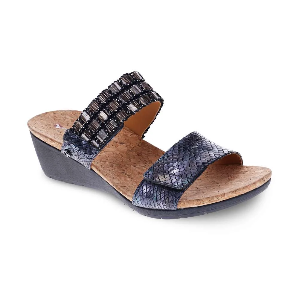 Unique Sorrento Wedge - Slate Interest Premium Material