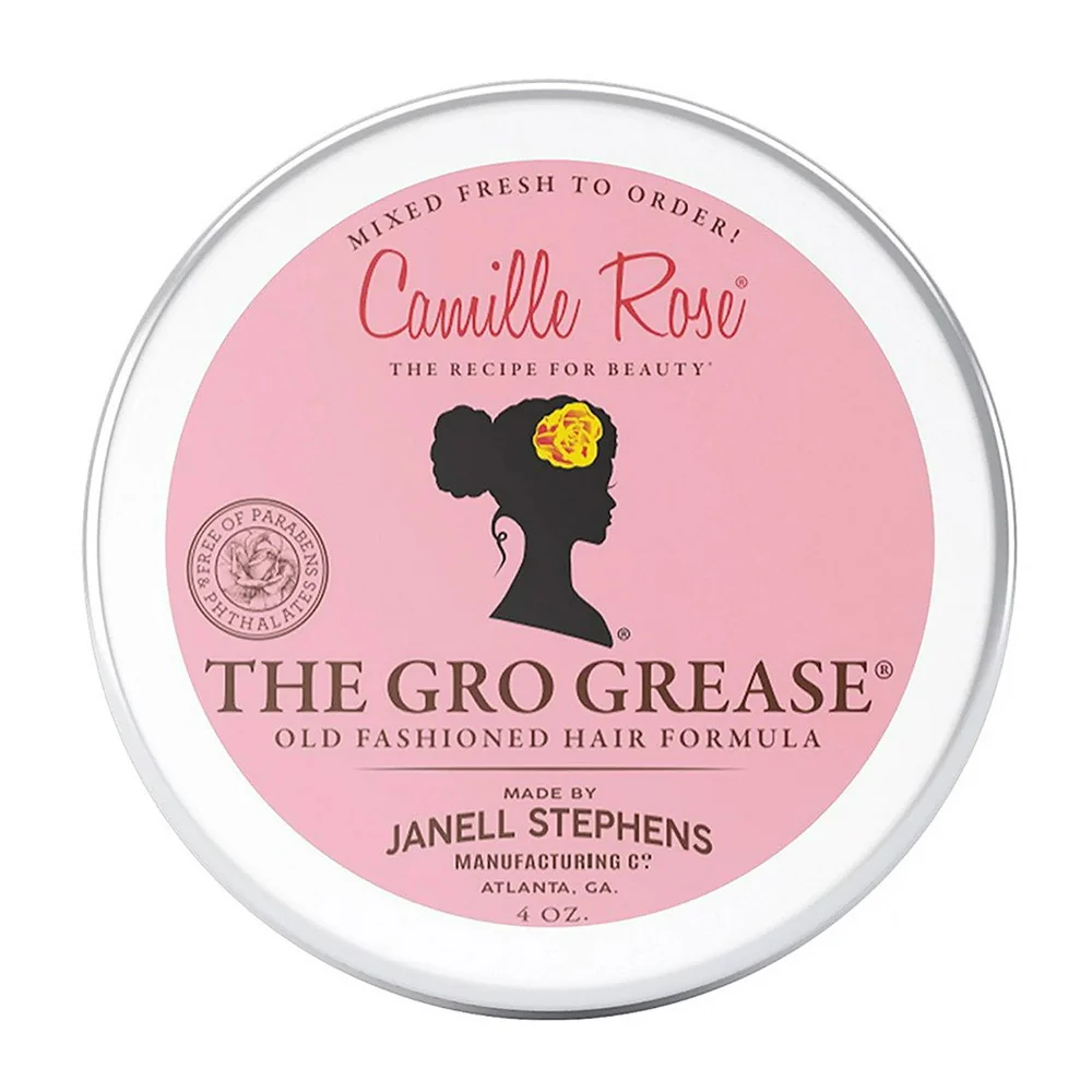 Safe Camille Rose The Gro Grease Hair Formula 4 Oz Green