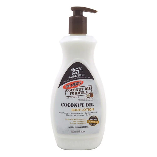 Original Palmers Coconut Oil Formula With Vitamin E 24 Hour Moisture Body Lotion 17 oz Long-Lasting