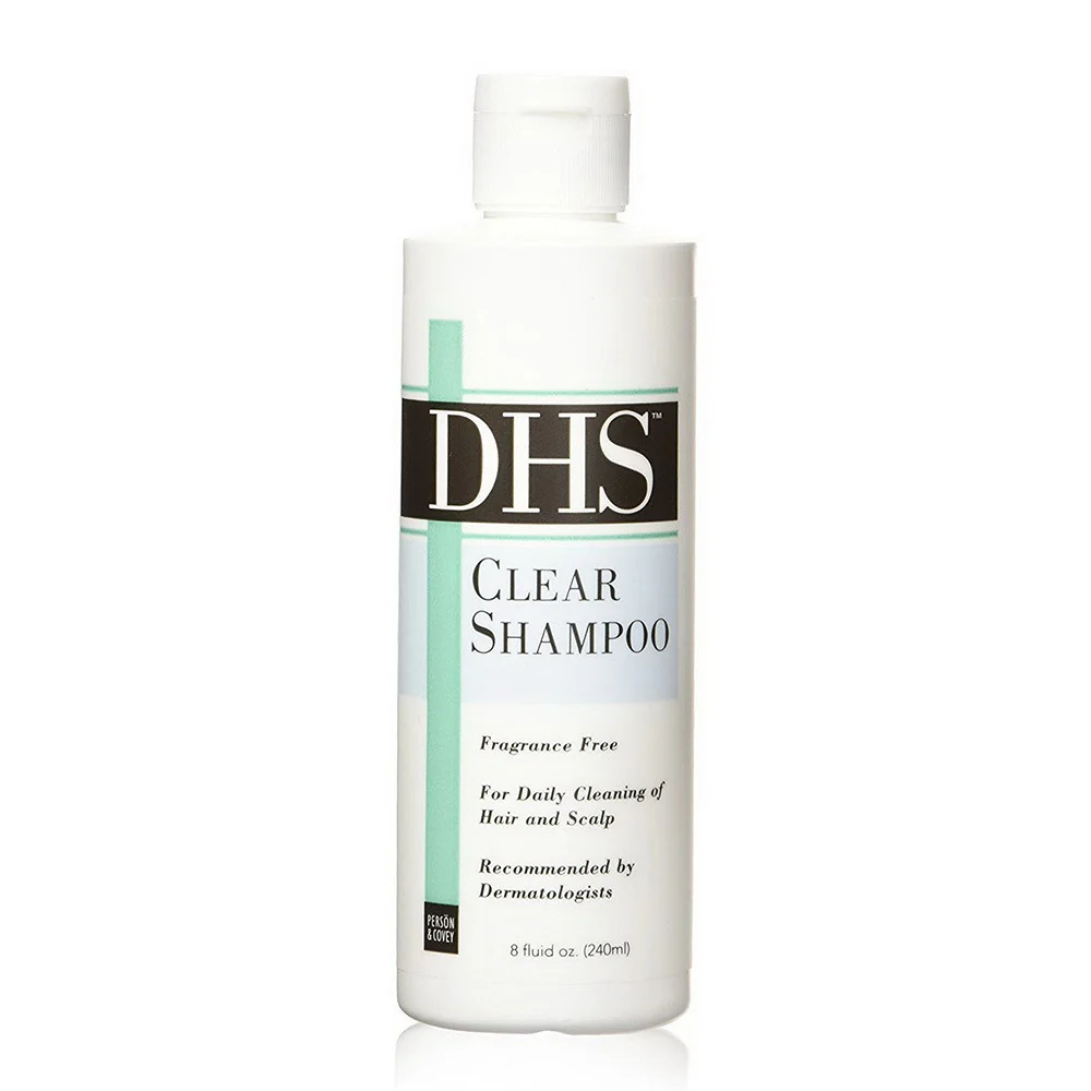 Detailed DHS Clear Shampoo For Daily Cleaning Of Hair And Scalp - 8 Oz Soft