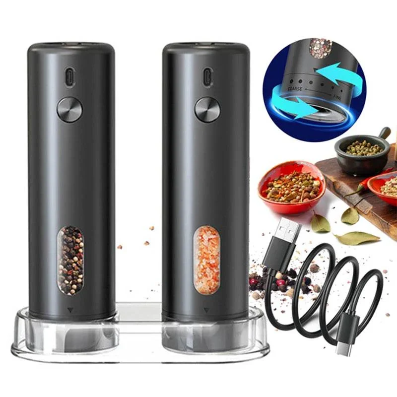 Recyclable Rechargeable Electric Pepper Grinder Premium Material