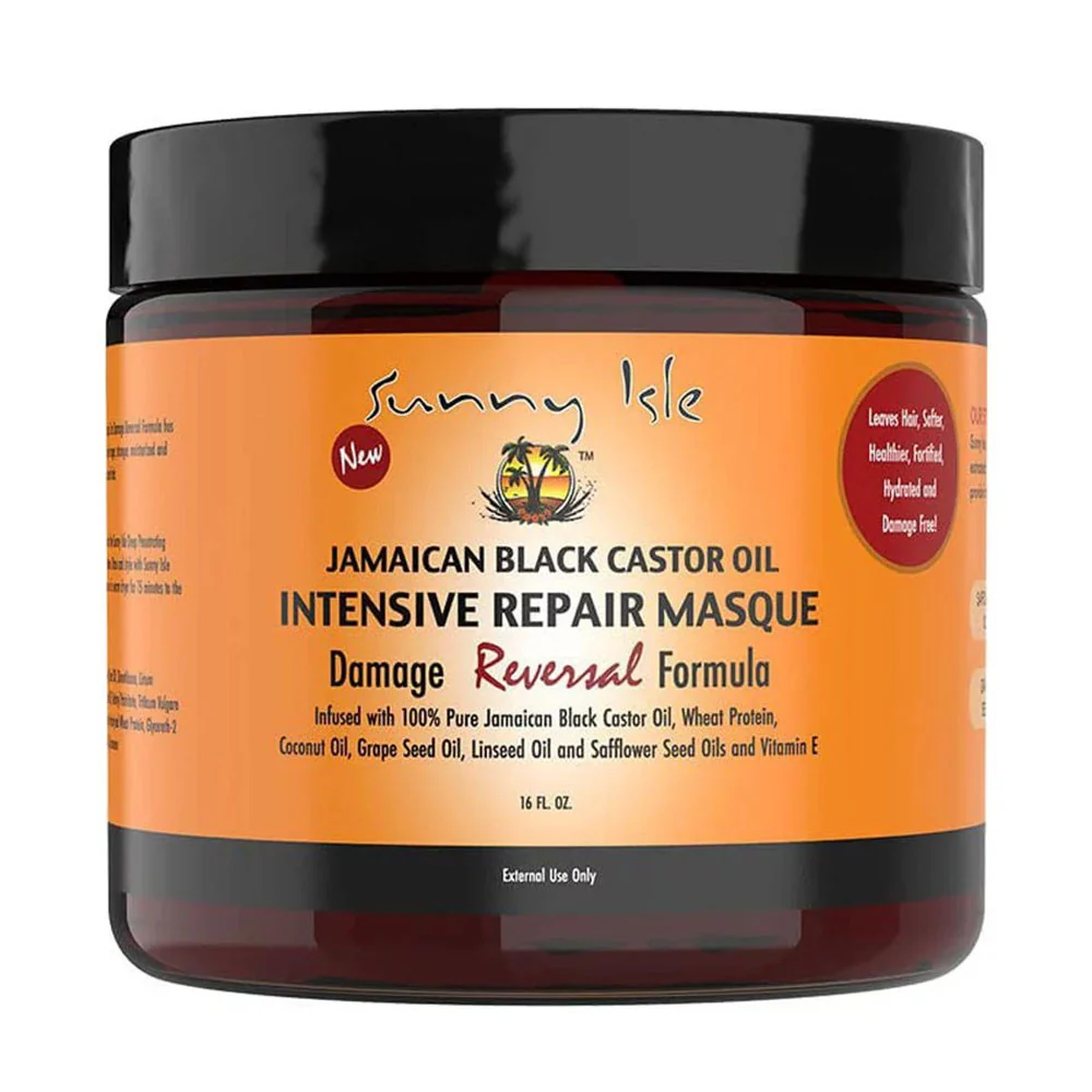 Professional Sunny Isle Jamaican Black Castor Oil Intensive Repair Masque 16 Oz Dependable