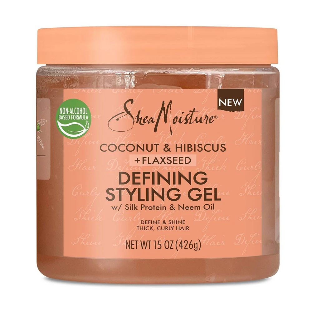 Carefully Designed Shea Moisture Coconut and Hibiscus Flaxseed Defining Styling Gel 15 Oz Expertly Made