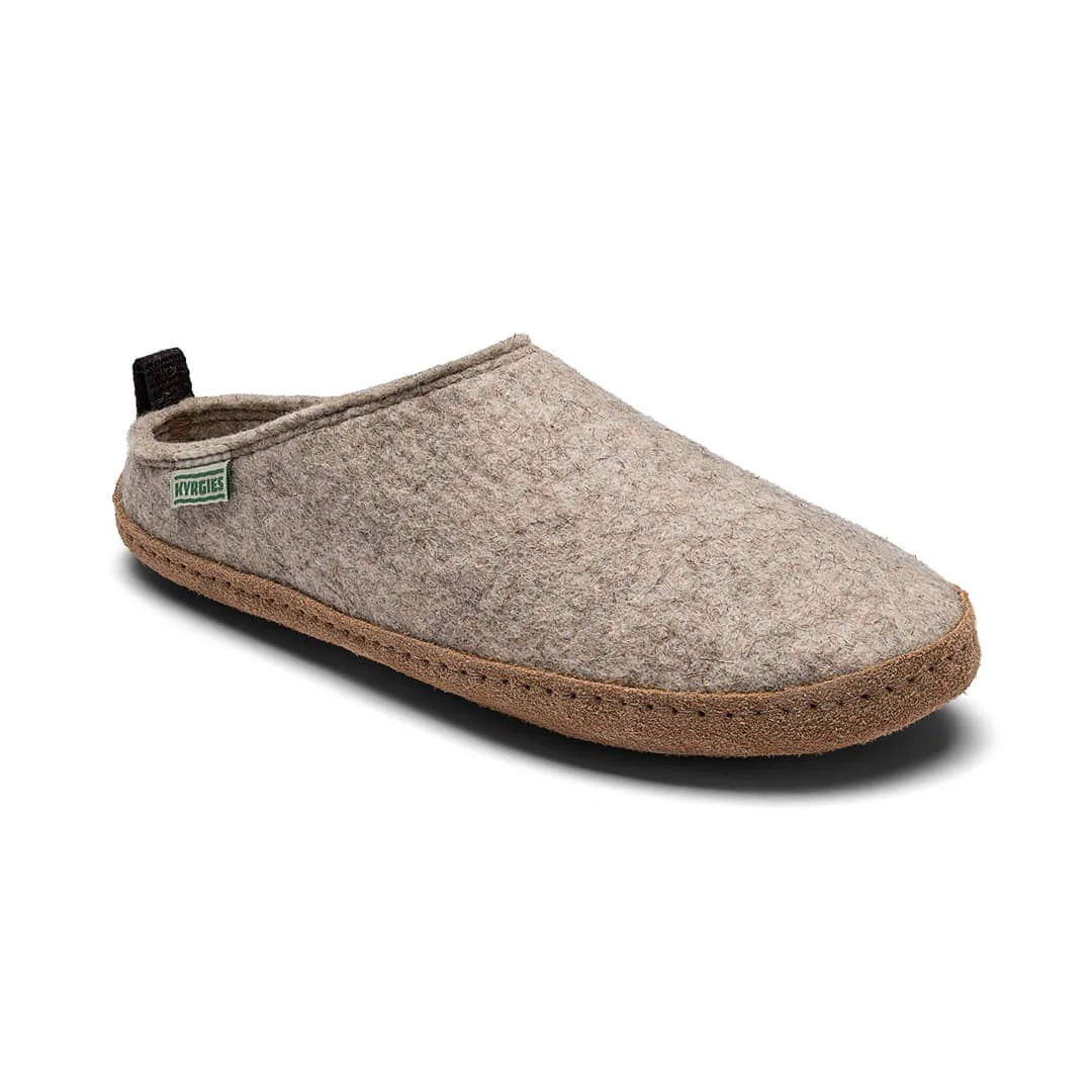 Casual Kyrgies Indoor Wool Slides Responsible