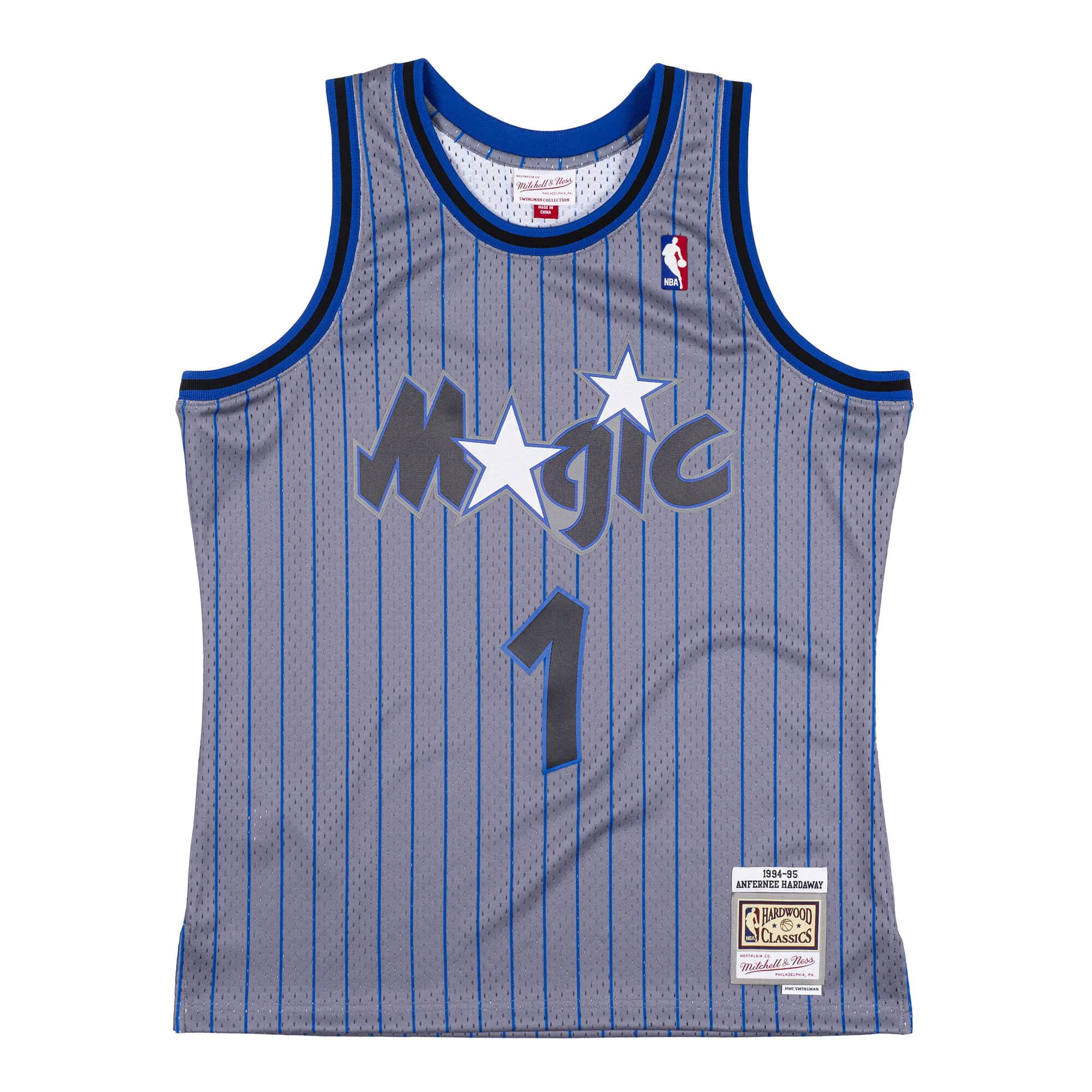 Verified Mitchell Ness Men's NBA Reload Swingman Jersey 1994 Penny Hardaway First-Class