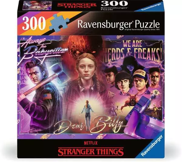 Natural 300pc Stranger Things Puzzle Premium