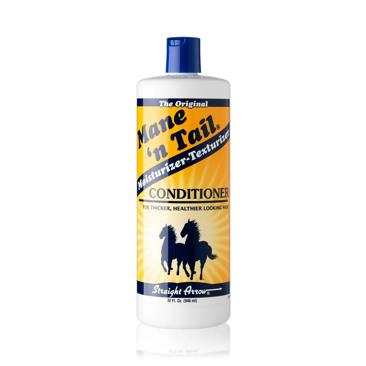 Organic Straight Arrow Mane N Tail Moisturizer Texturizer Hair Conditioner - 32 Oz Genuine