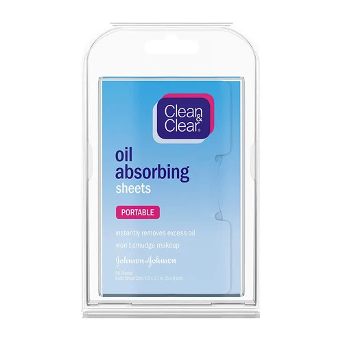 Proven Clean And Clear Clear Touch Oil Absorbing Sheets 50 Nos Flexible
